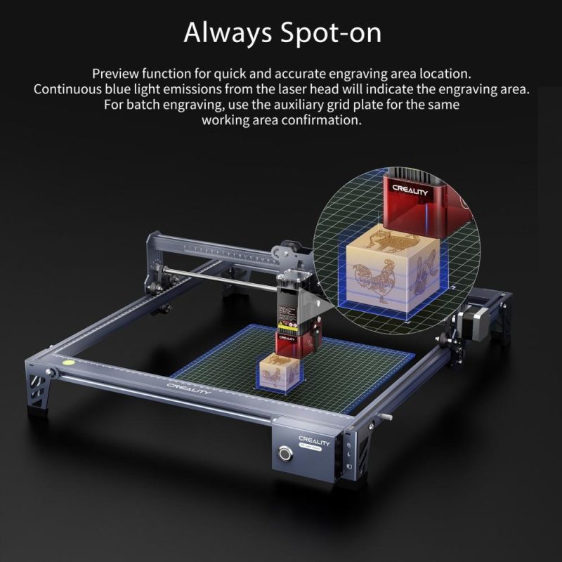 Creality CR-Laser Falcon 10W Laser Engraver 10000mm/min Engraving Speed  |   Laser Equipment Laser Equipment Laser Equipment