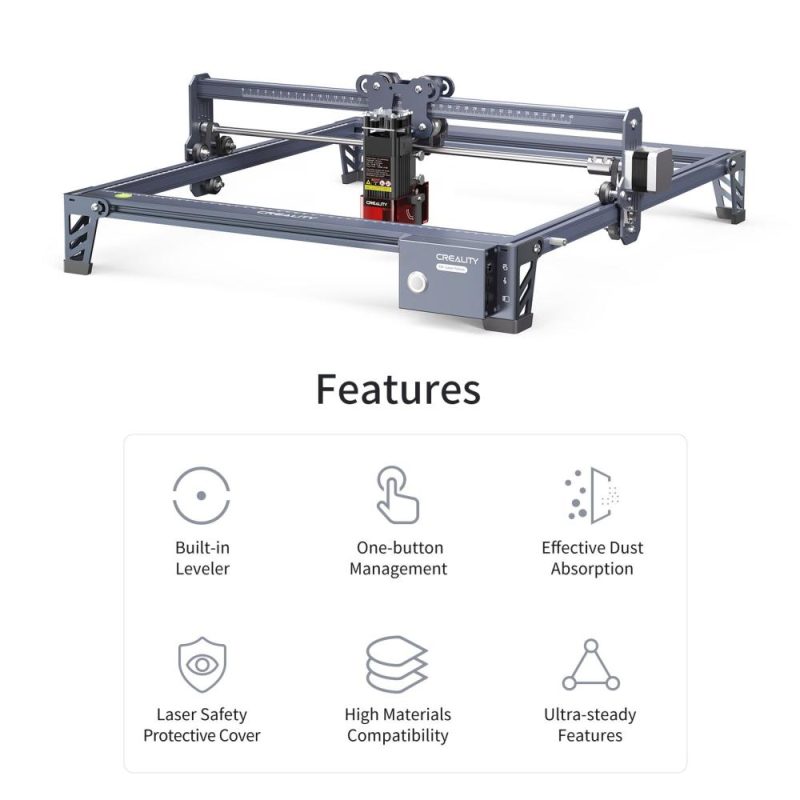 Creality CR-Laser Falcon 10W Laser Engraver 10000mm/min Engraving Speed  |   Laser Equipment Laser Equipment Laser Equipment