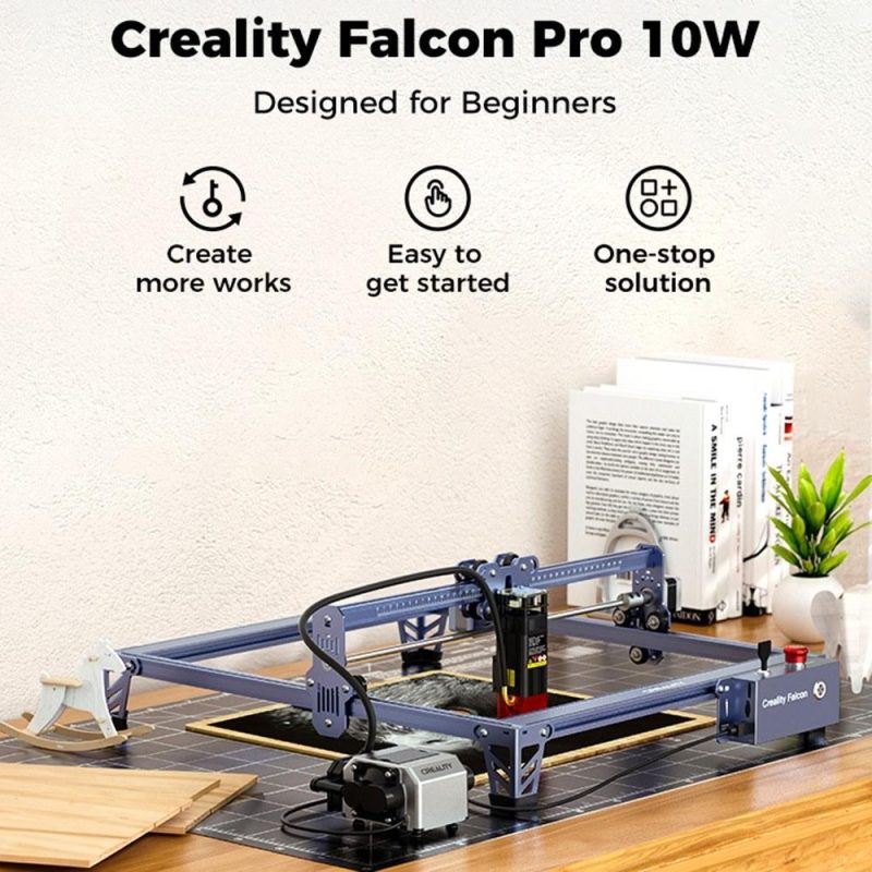 Creality Falcon Pro 10W Laser Engraver 10000mm/min High Speed  |   Laser Equipment Laser Equipment Laser Equipment