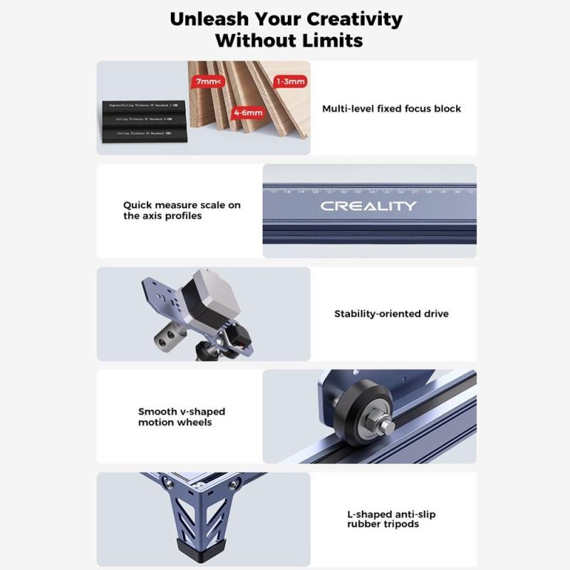 Creality Falcon Pro 10W Laser Engraver 10000mm/min High Speed  |   Laser Equipment Laser Equipment Laser Equipment