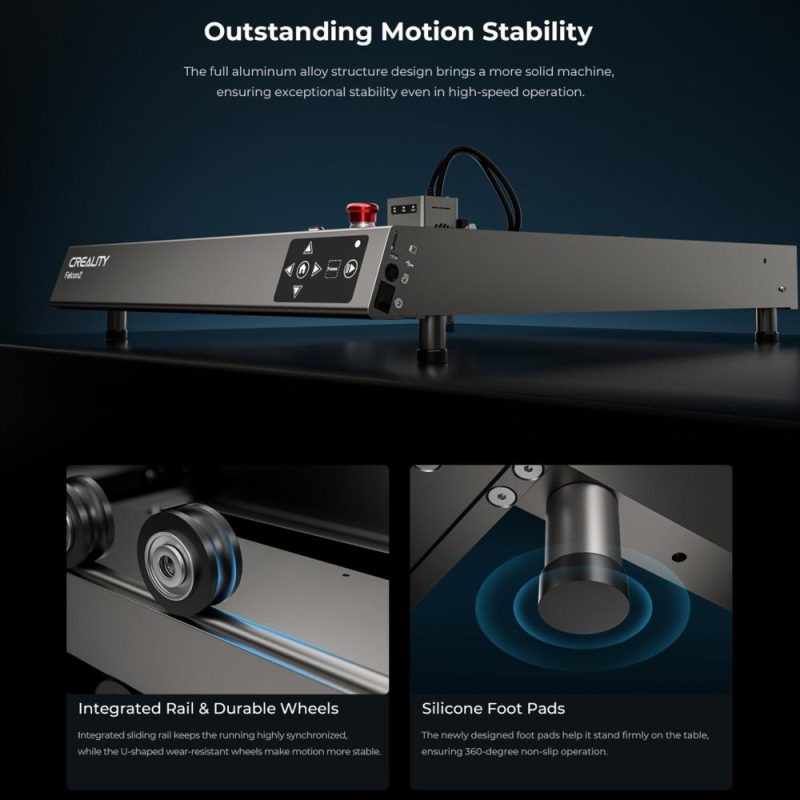 Creality Falcon2 12W Laser Engraver with Integrated Air Assist System  |   Laser Equipment Laser Equipment Laser Equipment