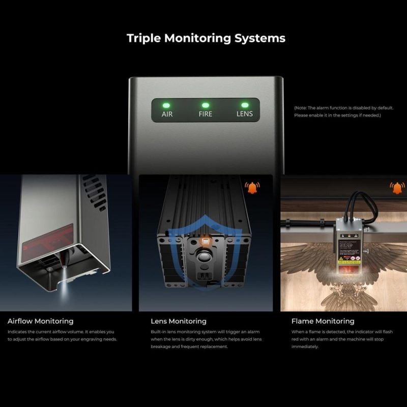 Creality Falcon2 12W Laser Engraver with Integrated Air Assist System  |   Laser Equipment Laser Equipment Laser Equipment