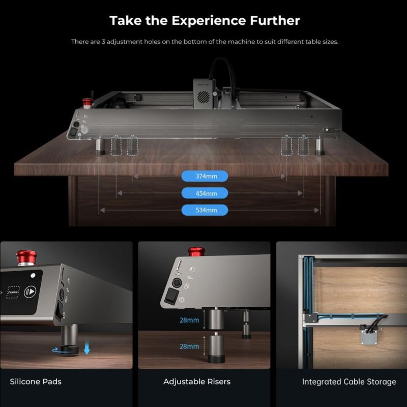 Creality Falcon2 12W Laser Engraver with Integrated Air Assist System  |   Laser Equipment Laser Equipment Laser Equipment