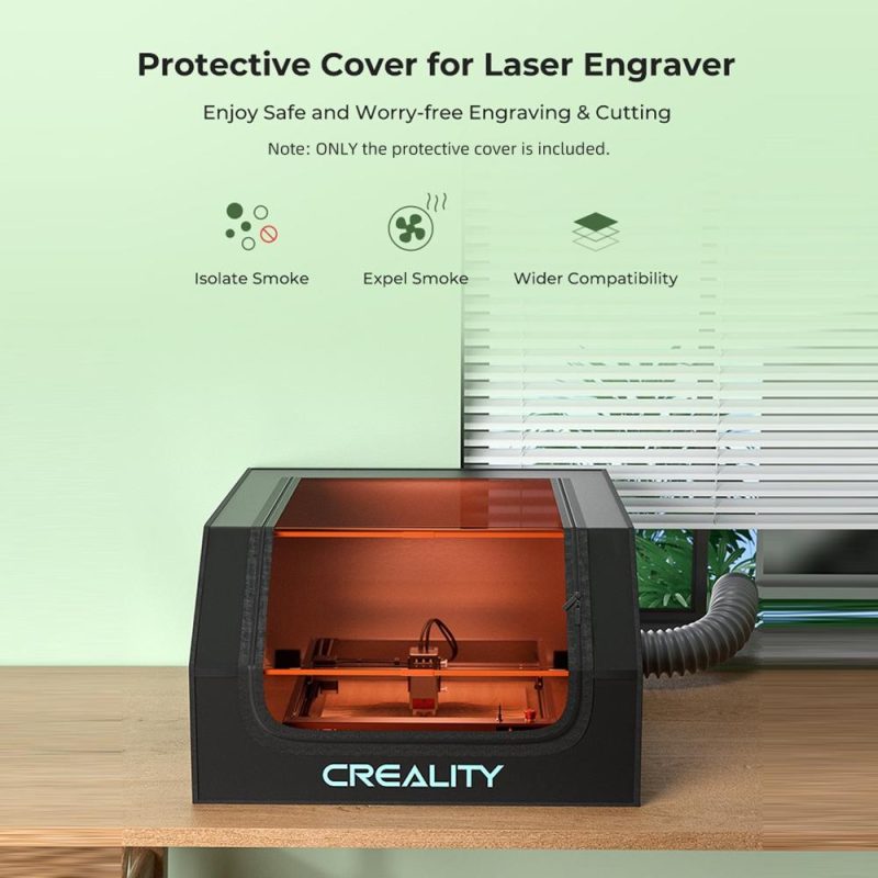 Creality Falcon2 22W Laser Engraver with 400x400mm Honeycomb Working Table and 4in1 Y-axis Rotary Roller and 8pcs Height Raised Footpad and 700x720x400mm Protective Box  |   Laser Equipment Laser Equipment Laser Equipment