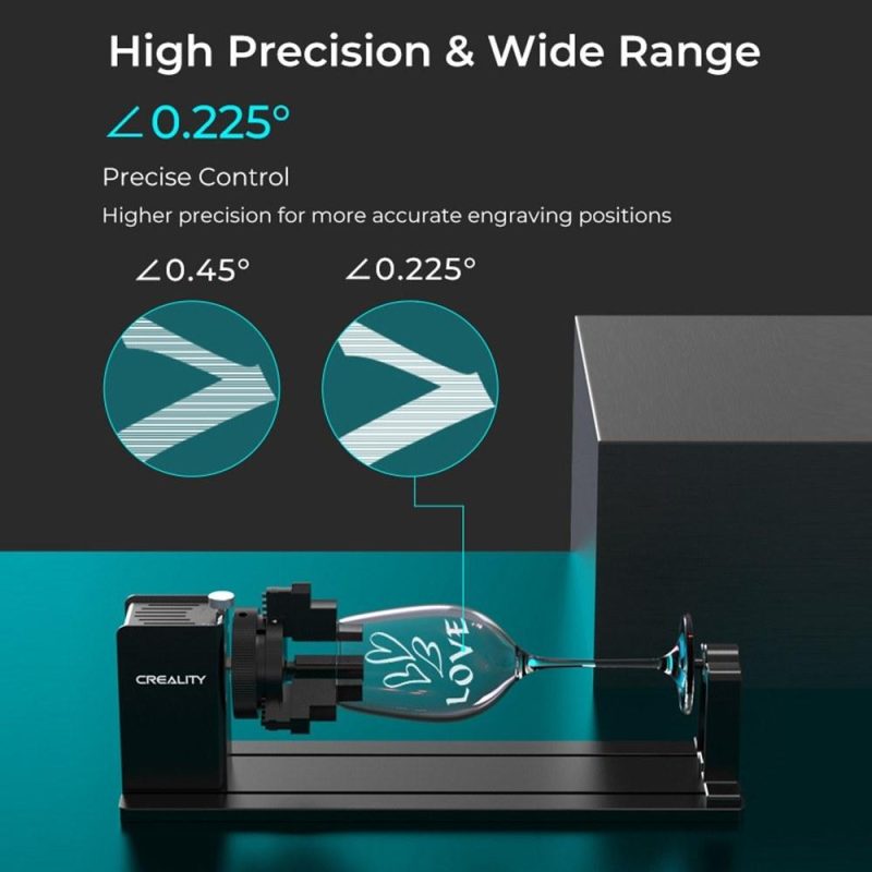 Creality Multifunctional Rotary Kit Pro 3 in 1 Jaw Rotary Roller  |   Laser Equipment Laser Equipment Laser Equipment