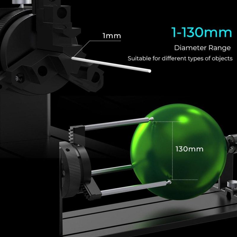 Creality Multifunctional Rotary Kit Pro 3 in 1 Jaw Rotary Roller  |   Laser Equipment Laser Equipment Laser Equipment