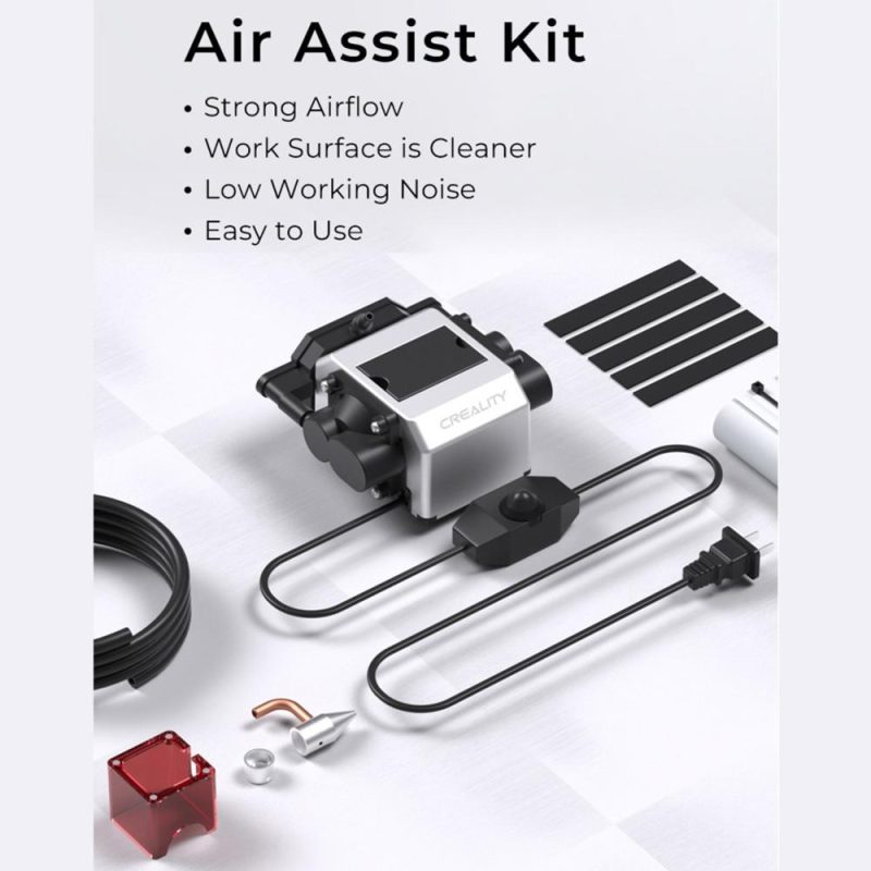 Creality Official Air Assist Kit for Laser Falcon 10W Laser Cutter and Engraver Pump Air Compressor  |   Laser Equipment Laser Equipment Laser Equipment