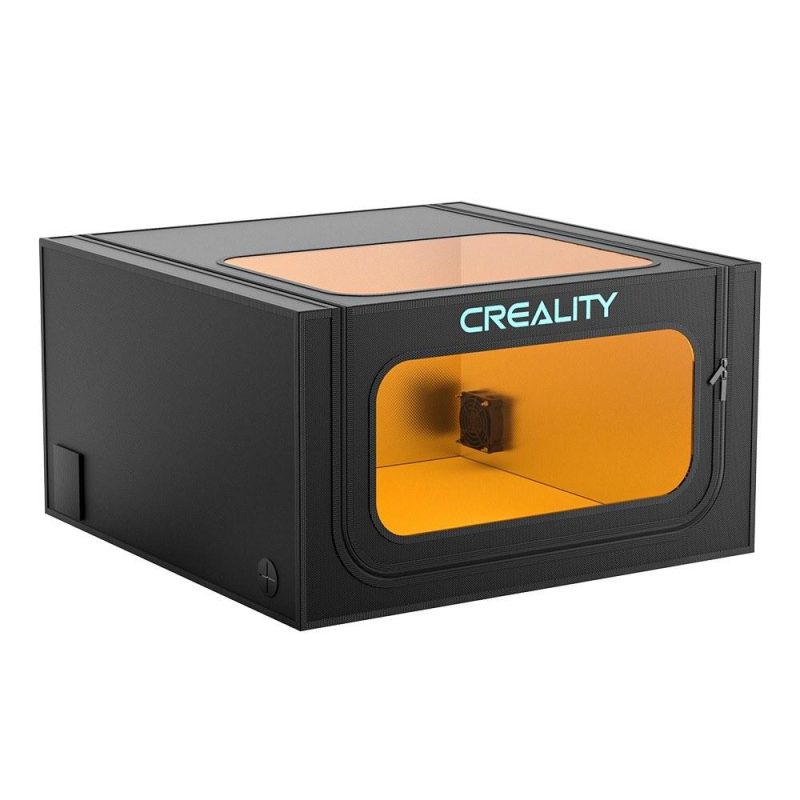 Creality Pro Foldable Protective Box for Laser Engraver Fireproof and Waterproof Dustproof with Exhaust Fan and Pipe 720x720x400mm  |   Laser Equipment Laser Equipment Laser Equipment