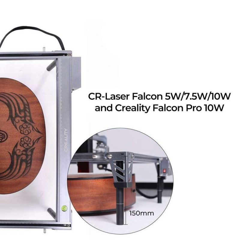 Creality Rotary Kit Pro 3-in-1 Jaw Rotary Roller with 12pcs Risers  |   Laser Equipment Laser Equipment Laser Equipment