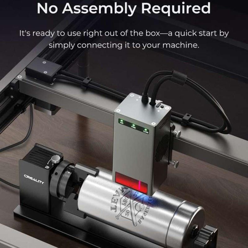 Creality Rotary Kit Pro 3-in-1 Jaw Rotary Roller with 12pcs Risers  |   Laser Equipment Laser Equipment Laser Equipment