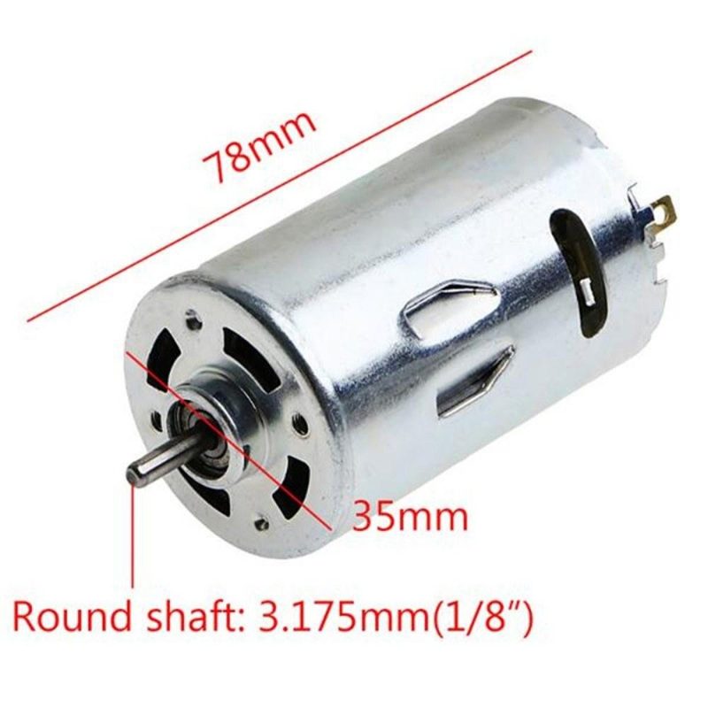 DC 12V-36V Lathe Press 555 Motor with Miniature Hand Drill Chuck and Mounting Bracket DIY Tool Set  |   Drill Drill Drill