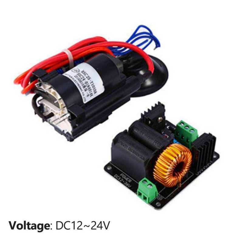 DC12-24V ZVS Coil Driver Board Flyback Driver Module with Ignition Coil High Voltage DC Power Supply Replacement for Tesla  |   Modules Modules Modules