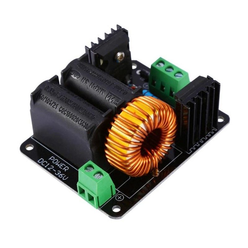 DC12-24V ZVS Coil Driver Board Flyback Driver Module with Ignition Coil High Voltage DC Power Supply Replacement for Tesla  |   Modules Modules Modules