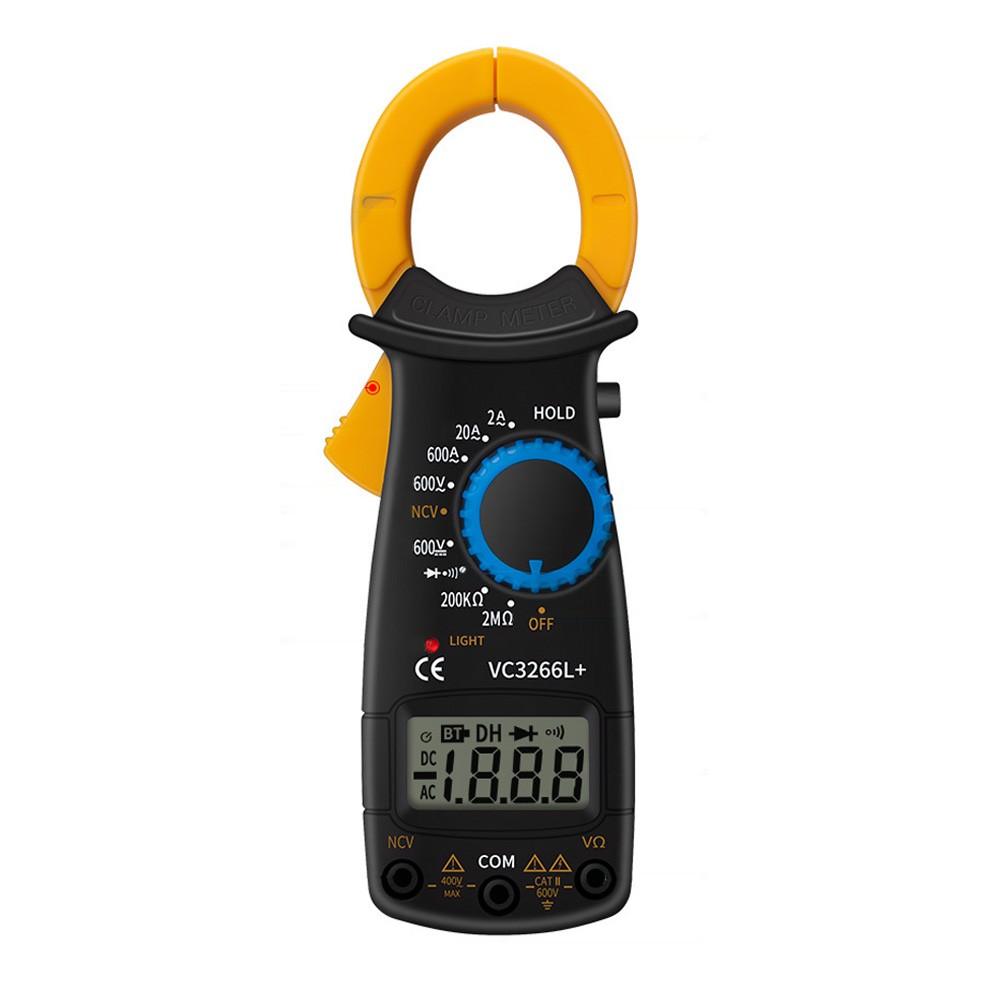 Digital Clamp Meter Multimeter Measures Resistance Alternating and Direct Current Voltage Earth Live Line Diodes Yellow  |   Other Instruments Measurement & Analysis Instruments Other Instruments