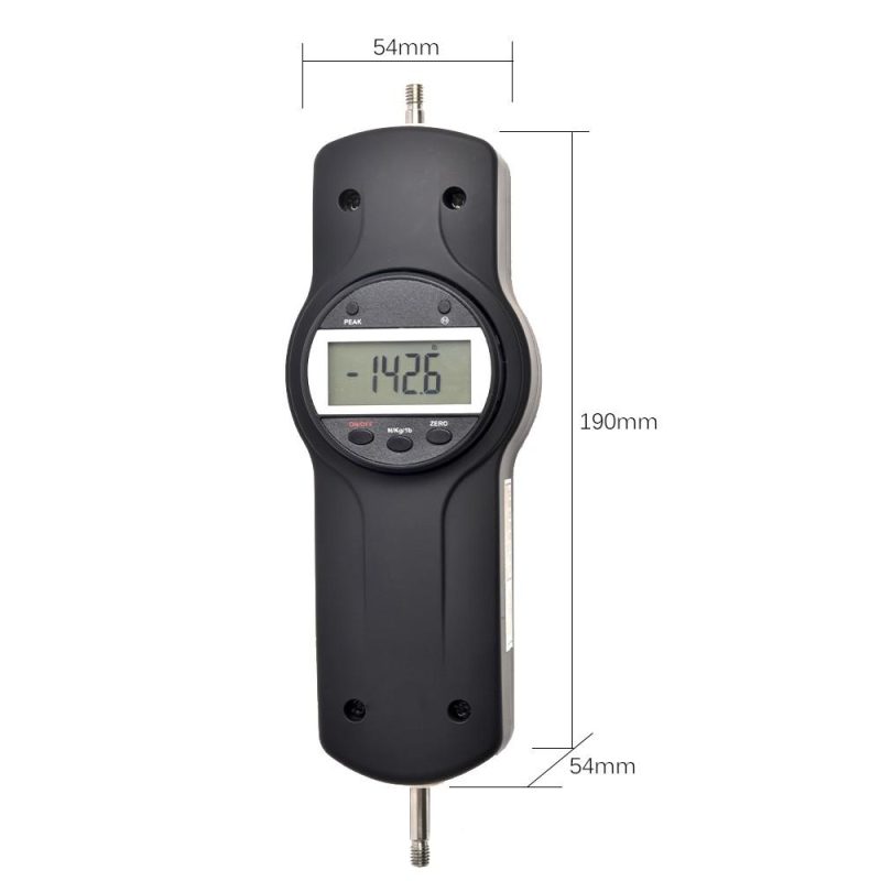 Digital Force Gauge Push Pull  Meter with 5 Side Heads Dynamometer Measuring Instruments SDF Economic Force Gauge Model EDF-100  |   Other Instruments Measurement & Analysis Instruments Black