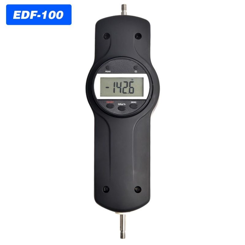 Digital Force Gauge Push Pull  Meter with 5 Side Heads Dynamometer Measuring Instruments SDF Economic Force Gauge Model EDF-100  |   Other Instruments Measurement & Analysis Instruments Black