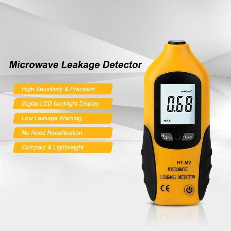 Digital LCD Microwave Leakage Detector with Backlight 2450MHz High Precision Portable Microwave Oven Leakage Tester Alarm Warning No Need Recalibration  |   Other Nature Element Measurements Measurement & Analysis Instruments Other Nature Element Measurements