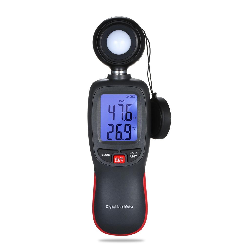 Digital Lux Meter LCD Display Handheld Illuminometer Mini Luminometer Photometer Luxmeter Light Meter 0-200000 Lux with Max/Min/Data Hold Mode  |   Other Instruments Measurement & Analysis Instruments Other Instruments