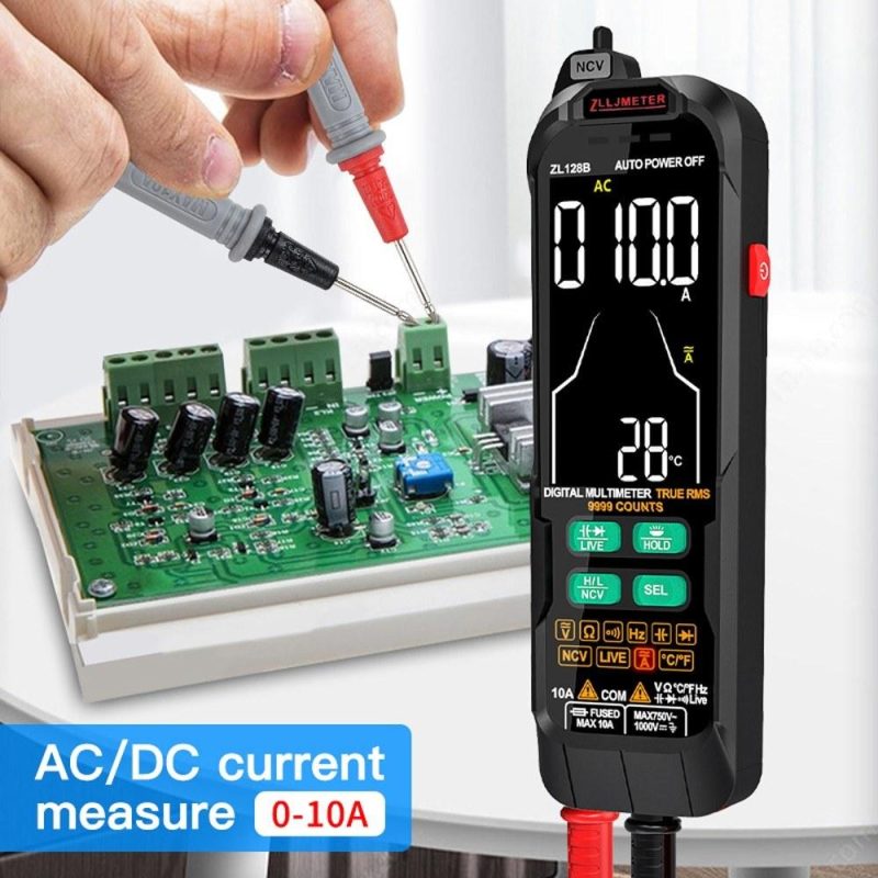 Digital Multimeter Professional Tester Meter Alternating Current Direct Current Voltage Multimetro True RMS Capacitance Temp Detector Multitester  |   Digital Multimeters & Oscilloscopes Digital Multimeters & Oscilloscopes Digital Multimeters & Oscilloscopes