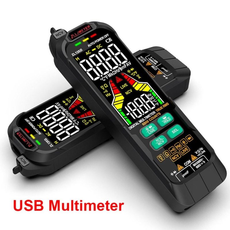 Digital Multimeter Professional Tester Meter Alternating Current Direct Current Voltage Multimetro True RMS Capacitance Temp Detector Multitester  |   Digital Multimeters & Oscilloscopes Digital Multimeters & Oscilloscopes Digital Multimeters & Oscilloscopes