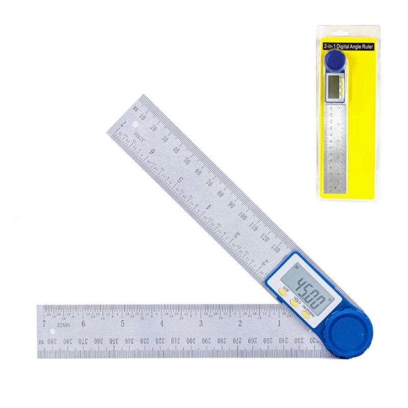 Digital Protractor 200mm 7 Inch Digital Angle Finder Protractor Ruler Meter Inclinometer Goniometer Level Electronic Angle Gauge  |   Other Instruments Measurement & Analysis Instruments Other Instruments