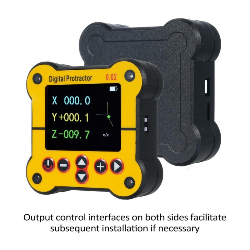 Digital Protractor Electronic Level and Angle Gauge Angle Finder Tool Protractor Inclinometer Dual Axis Level 0.02°Resolution Woodworking Tools for Construction Woodworking and Machinery  |   Other Instruments Measurement & Analysis Instruments Other Instruments