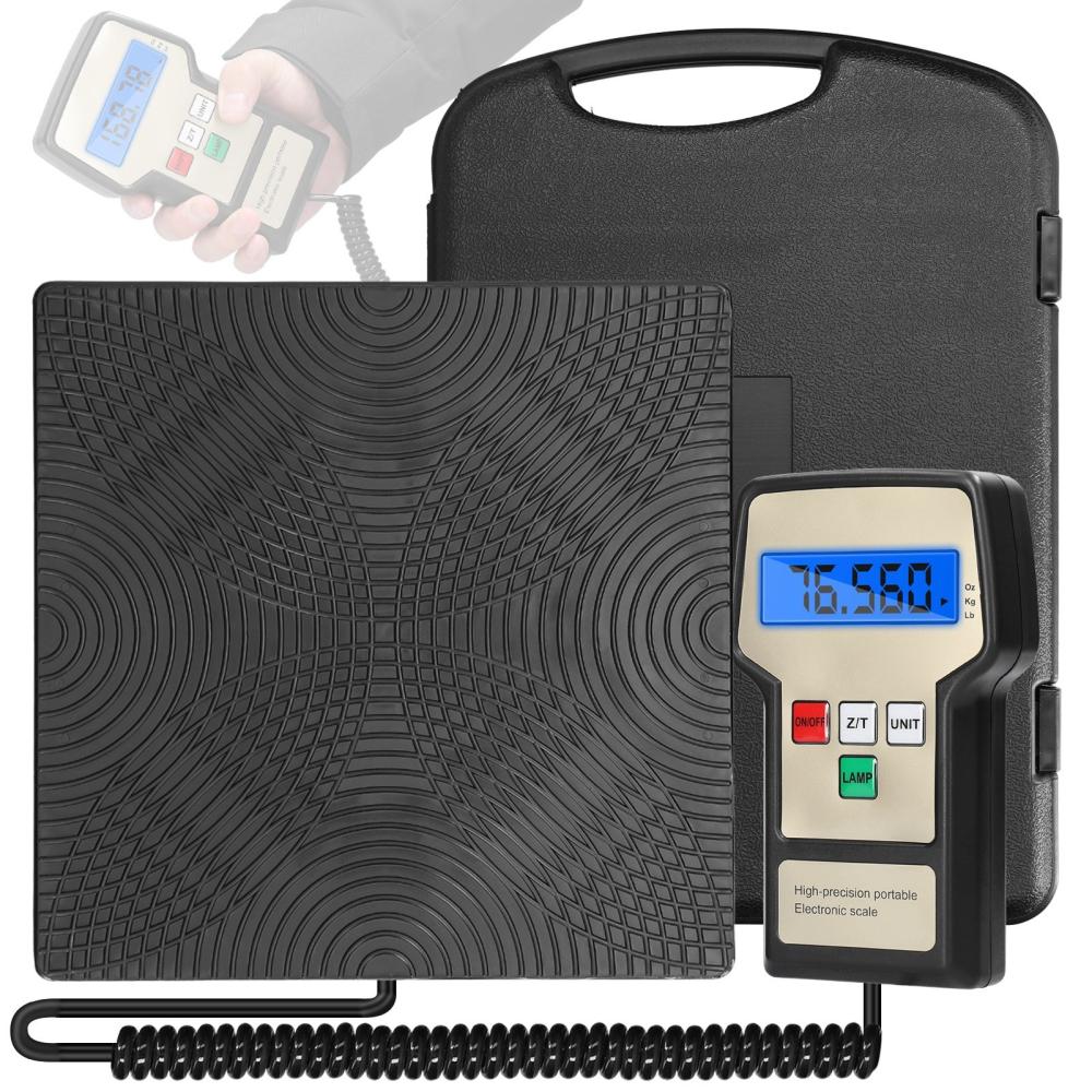 Digital Refrigeration Scale High Precise Electronic Scale for Refrigerants Refilling Central Air-conditioning and Refrigeration Equipment Fluoridation Tools  |   Digital Scales Digital Scales Digital Scales