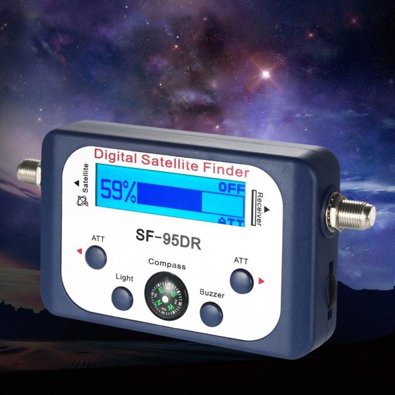 Digital Satellite Finder Satellite Signal Meter Mini Digital Satellite Signal Finder Meter with LCD Display Digital Satfinder with Compass  |   Other Instruments Measurement & Analysis Instruments Other Instruments