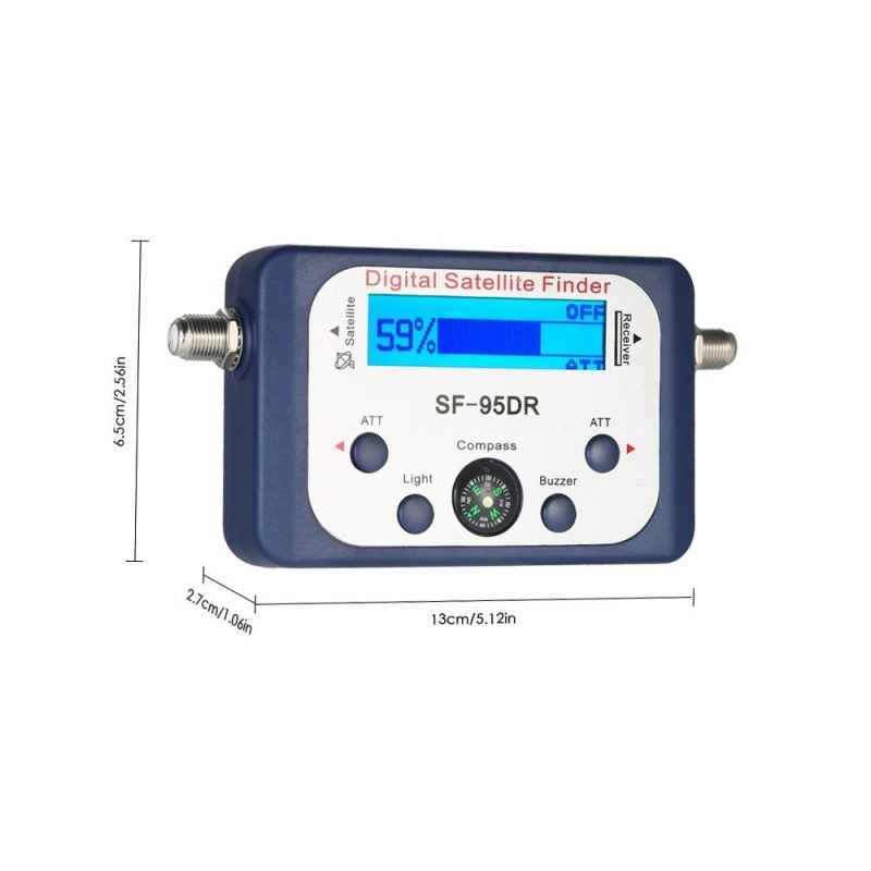 Digital Satellite Finder Satellite Signal Meter Mini Digital Satellite Signal Finder Meter with LCD Display Digital Satfinder with Compass  |   Other Instruments Measurement & Analysis Instruments Other Instruments