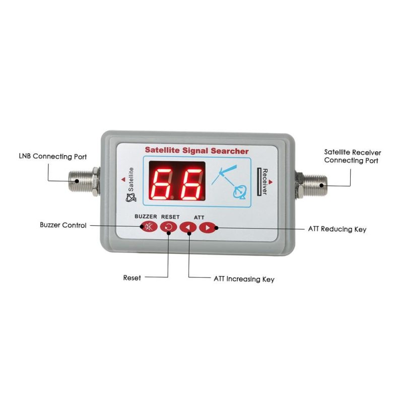 Digital Satellite Signal Finder Meter Mini Satellite Finder with Buzzer  |   Other Instruments Measurement & Analysis Instruments Other Instruments