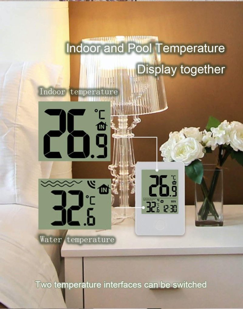 Digital Swimming Pool Thermometer Floating ，Digital Outdoor Floating Thermometers Used For Swimming Pool,  Bathrooms,Aquarium And Sinks  |   Temperature & Humidity Measurements Measurement & Analysis Instruments Temperature & Humidity Measurements