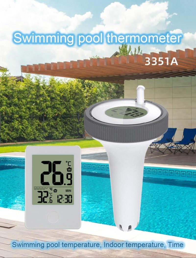 Digital Swimming Pool Thermometer Floating ，Digital Outdoor Floating Thermometers Used For Swimming Pool,  Bathrooms,Aquarium And Sinks  |   Temperature & Humidity Measurements Measurement & Analysis Instruments Temperature & Humidity Measurements