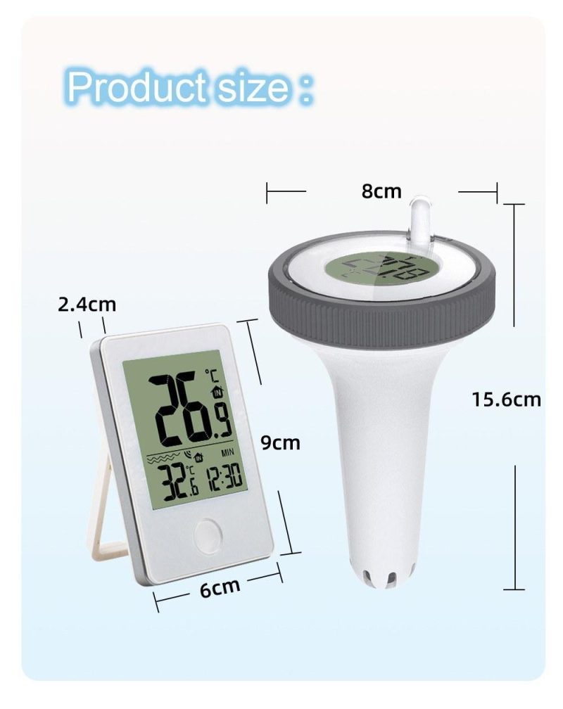 Digital Swimming Pool Thermometer Floating ，Digital Outdoor Floating Thermometers Used For Swimming Pool,  Bathrooms,Aquarium And Sinks  |   Temperature & Humidity Measurements Measurement & Analysis Instruments Temperature & Humidity Measurements