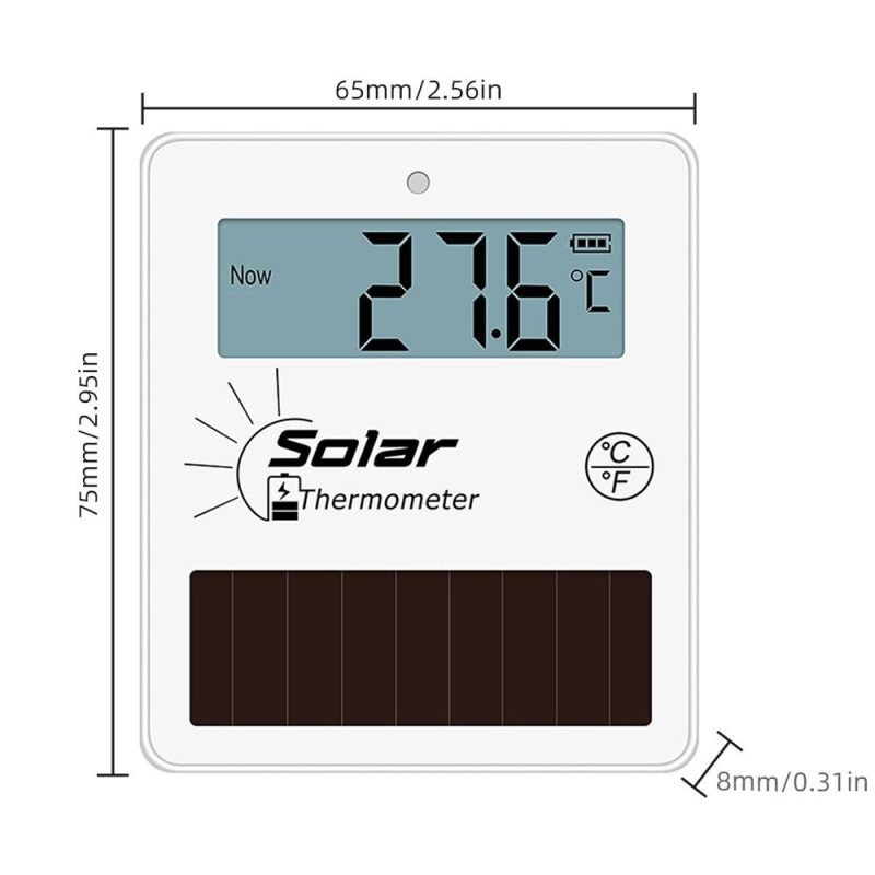 Digital Temperature and Humidity Monitor Indoor Thermometer Humidity Meter LCD Display High Accuracy Room Thermometer for Home / Bedroom / Baby Room / Office / Greenhouse / Cellar  |   Temperature & Humidity Measurements Measurement & Analysis Instruments Temperature & Humidity Measurements