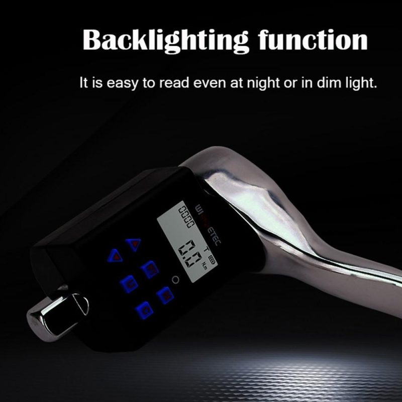 Digital Torque Meter Digital Backlight Display Two-ways Measurement Two Working Modes Adjustable Four Units Switchable with Sound Light Alarm Function  |   Other Instruments Measurement & Analysis Instruments Other Instruments