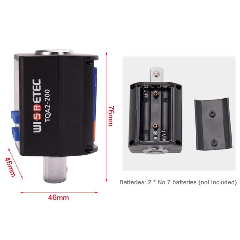 Digital Torque Meter Digital Backlight Display Two-ways Measurement Two Working Modes Adjustable Four Units Switchable with Sound Light Alarm Function  |   Other Instruments Measurement & Analysis Instruments Other Instruments