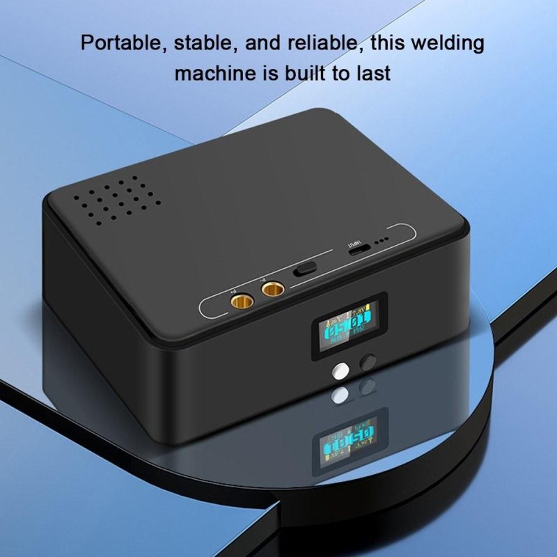 DO-03 Handheld LCD Display Power Adjustable Spots Welding Machine 0.3mm Nickel Sheet Welders Portable Welding Device DIY Spots Welding Equipment  |   Electrical Equipment & Supplies Electrical Equipment & Supplies Black