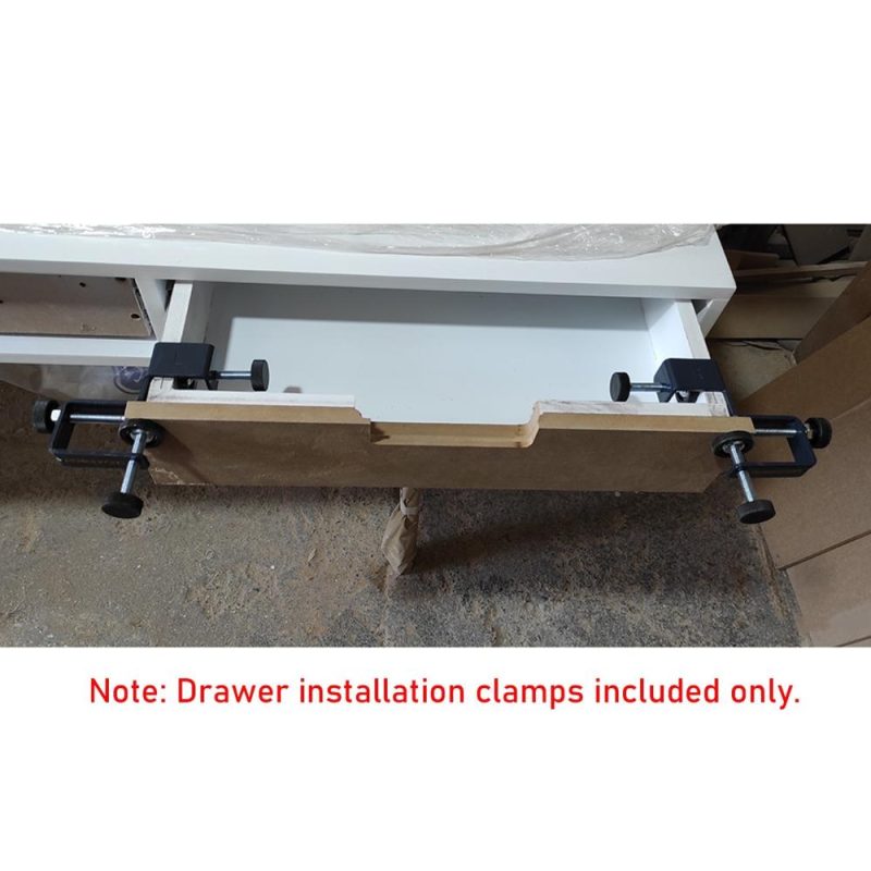 Drawer Installation Tool Adjustable Design Drawer Front Panel Installation Clamps Cabinet Hardware Jig Auxiliary Hand Tools  |   Hardware & Accessories Hardware & Accessories Black