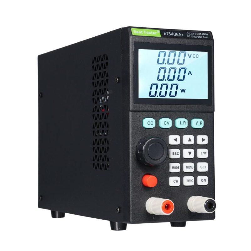 East Tester ET5406A+ 200W 0-120V 0-20A Programmable DC Electronic Load Tester 1mV/1mA Mini Battery Tester for CC/CV Test  |   Other Instruments Measurement & Analysis Instruments Other Instruments