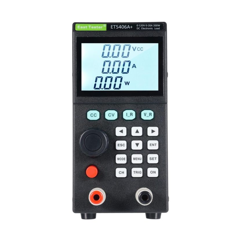 East Tester ET5406A+ 200W 0-120V 0-20A Programmable DC Electronic Load Tester 1mV/1mA Mini Battery Tester for CC/CV Test  |   Other Instruments Measurement & Analysis Instruments Other Instruments