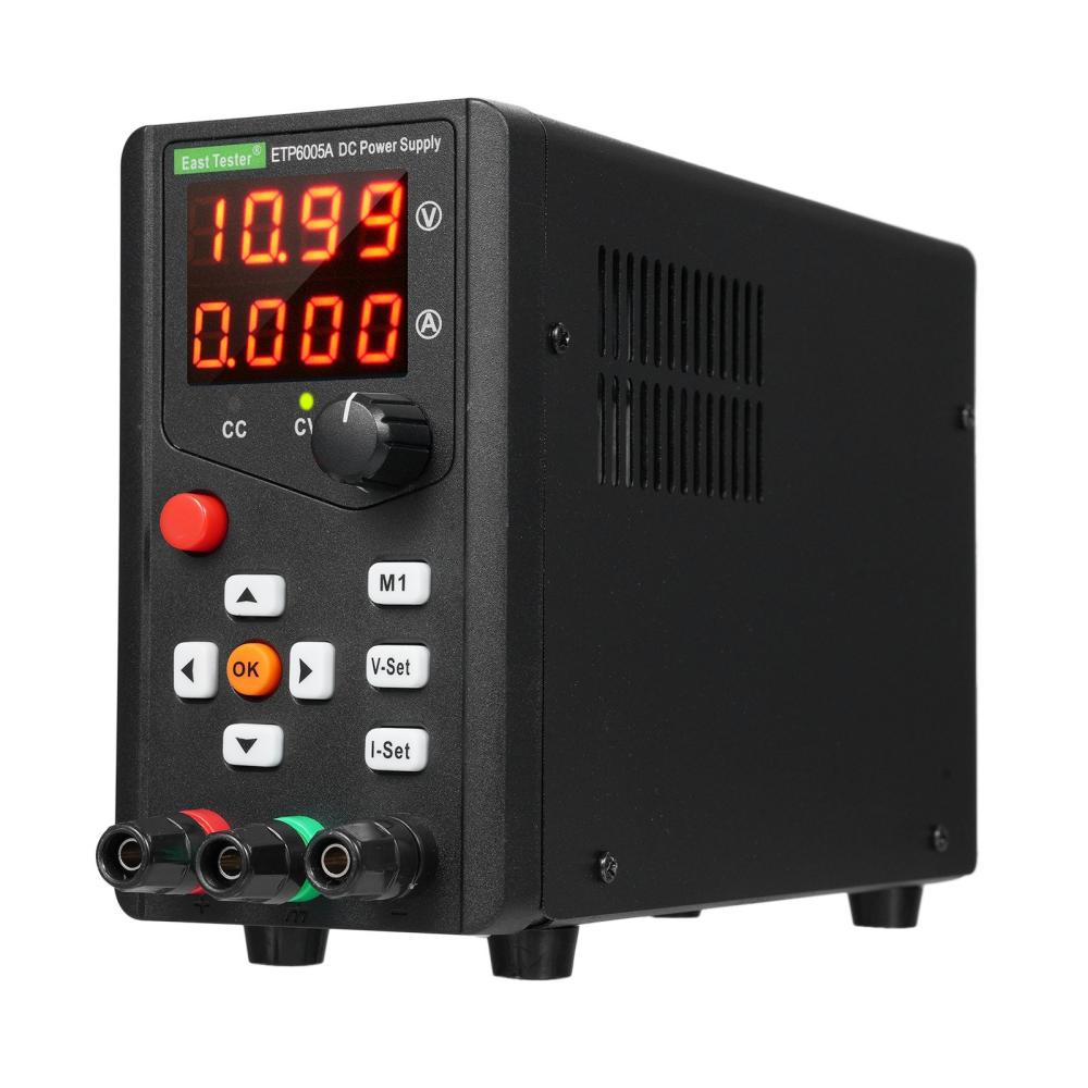 East Tester ETP6005A DC Regulated Power Supply 300W 60V 5A Single Channel Encoder Adjustment Maintenance Storage Remote Control Laboratory Power  |   Other Instruments Measurement & Analysis Instruments Other Instruments