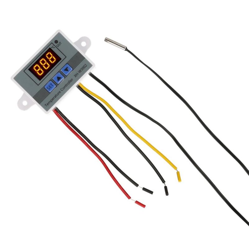 Electronic Temperature Controller LED Display Thermostat Module Temperature Temp Control Module Switch with Waterproof NTC Probe -50~110 ℃ for Refrigerator 110~220V 1500W  |   Temperature & Humidity Measurements Measurement & Analysis Instruments Temperature & Humidity Measurements