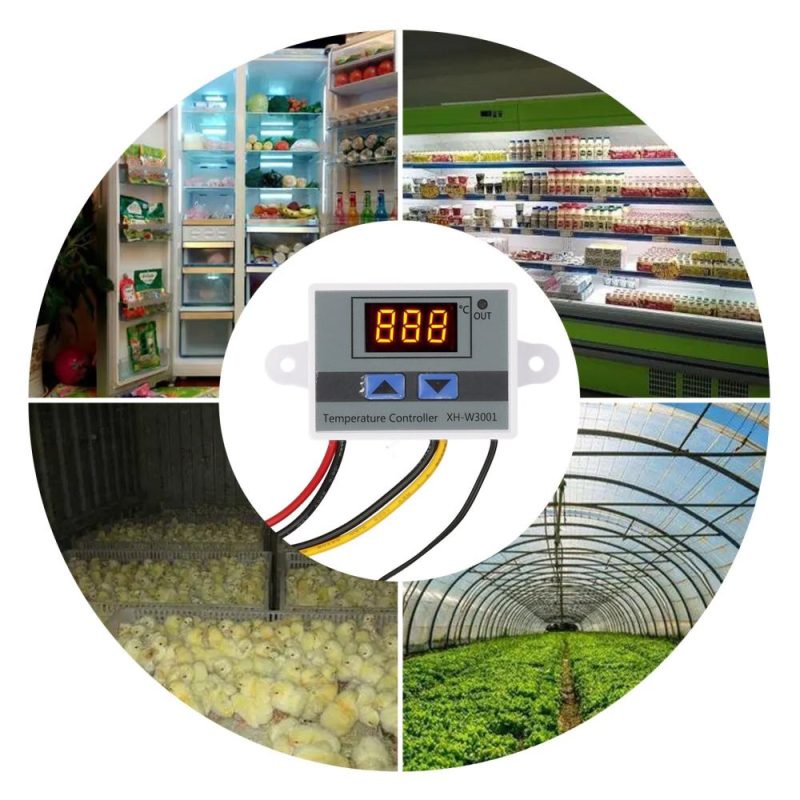 Electronic Temperature Controller LED Display Thermostat Module Temperature Temp Control Module Switch with Waterproof NTC Probe -50~110 ℃ for Refrigerator 110~220V 1500W  |   Temperature & Humidity Measurements Measurement & Analysis Instruments Temperature & Humidity Measurements