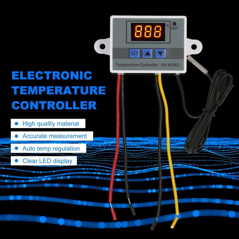 Electronic Temperature Controller LED Display Thermostat Module Temperature Temp Control Module Switch with Waterproof NTC Probe -50~110 ℃ for Refrigerator 110~220V 1500W  |   Temperature & Humidity Measurements Measurement & Analysis Instruments Temperature & Humidity Measurements