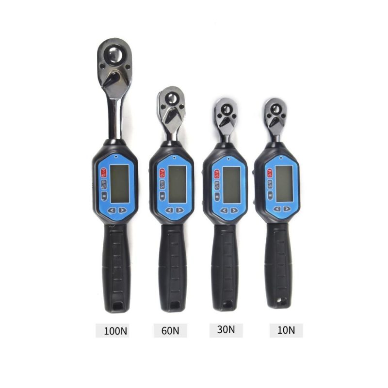 EWM-100 Digital Torque Wrench 3/8 Square Drive Max. 73.7ft.lb Torque Accurate to ±2% with Buzzer LED Indication and Peak Trace Tracking  |   Wrenches Professional Tools Wrenches