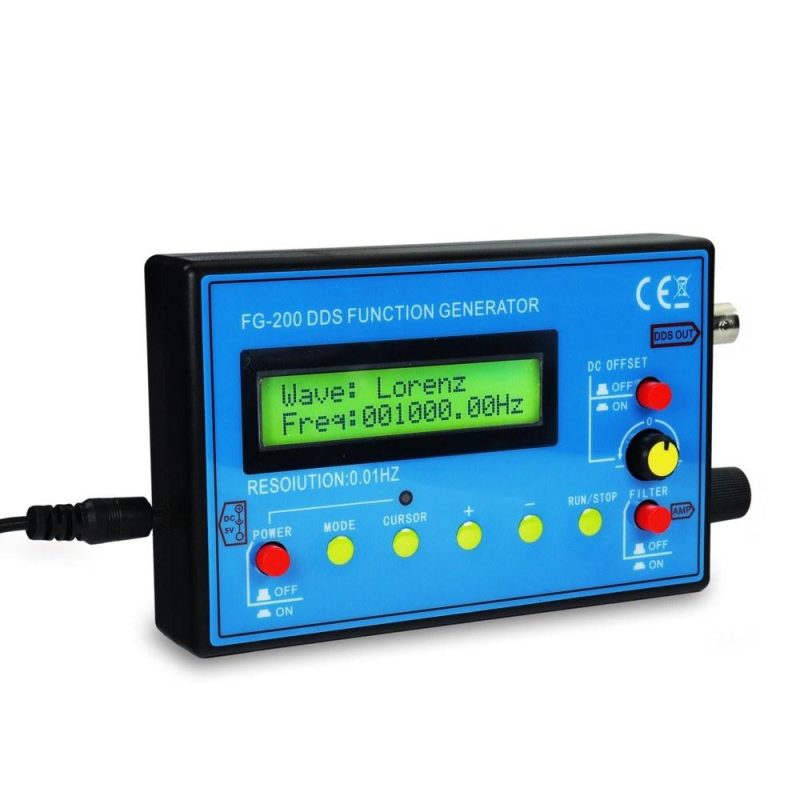 FG-200 DDS Function Signal Generator Frequency Counter 0.01Hz – 500KHz Signal Source Module Sine+Square+Sawtooth Waveform  |   Other Instruments Measurement & Analysis Instruments Other Instruments