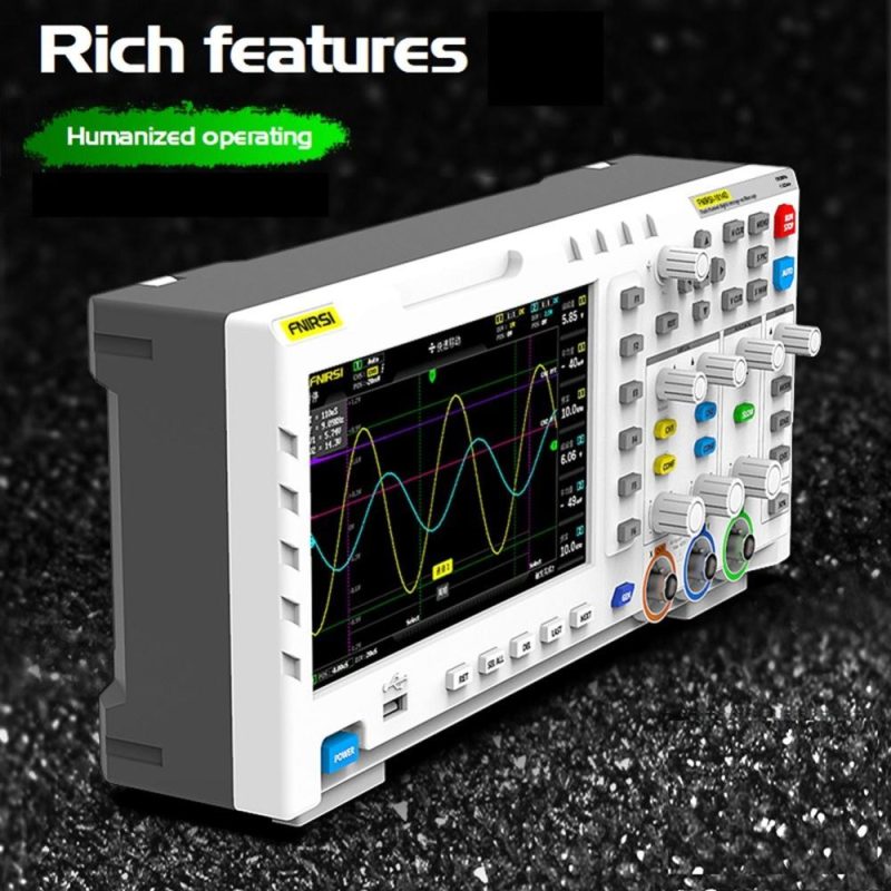 FNIRSI-1014D  7 Inch TFT LCD Display Screen Two In One Dual Channel Input Signal Generator Portable Desktop Oscilloscope  |   Digital Multimeters & Oscilloscopes Digital Multimeters & Oscilloscopes Digital Multimeters & Oscilloscopes