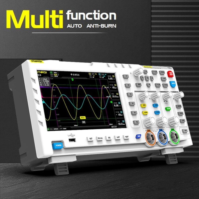 FNIRSI-1014D  7 Inch TFT LCD Display Screen Two In One Dual Channel Input Signal Generator Portable Desktop Oscilloscope  |   Digital Multimeters & Oscilloscopes Digital Multimeters & Oscilloscopes Digital Multimeters & Oscilloscopes