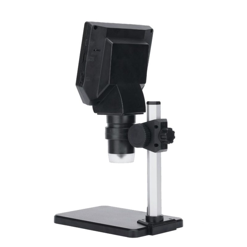 G1000 Digital Electron Microscope 4.3 Inch Large Base LCD Display 10MP 1-1000X Continuous Amplification Magnifier  |   Microscopes & Endoscope Measurement & Analysis Instruments Black+Silver