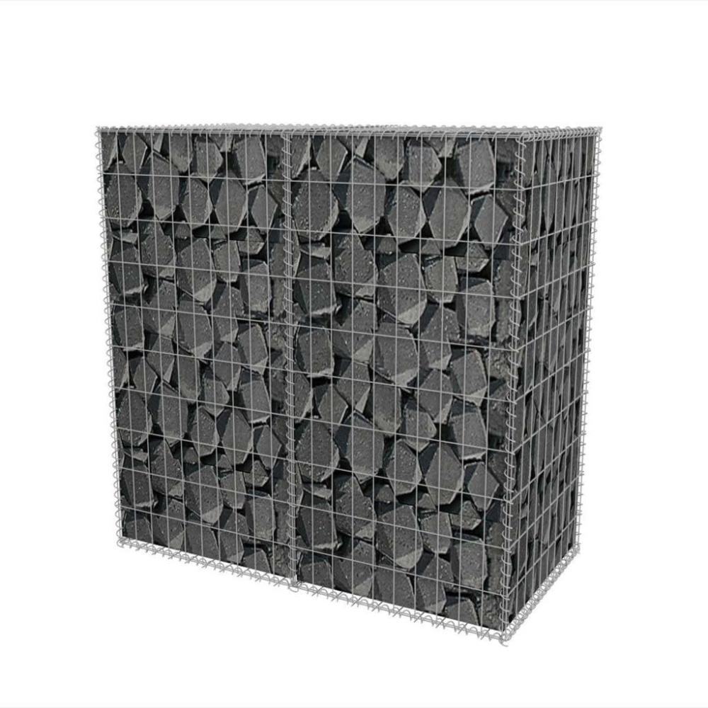 Gabion basket steel 100 x 50 x 100 cm  |   Others Others Others